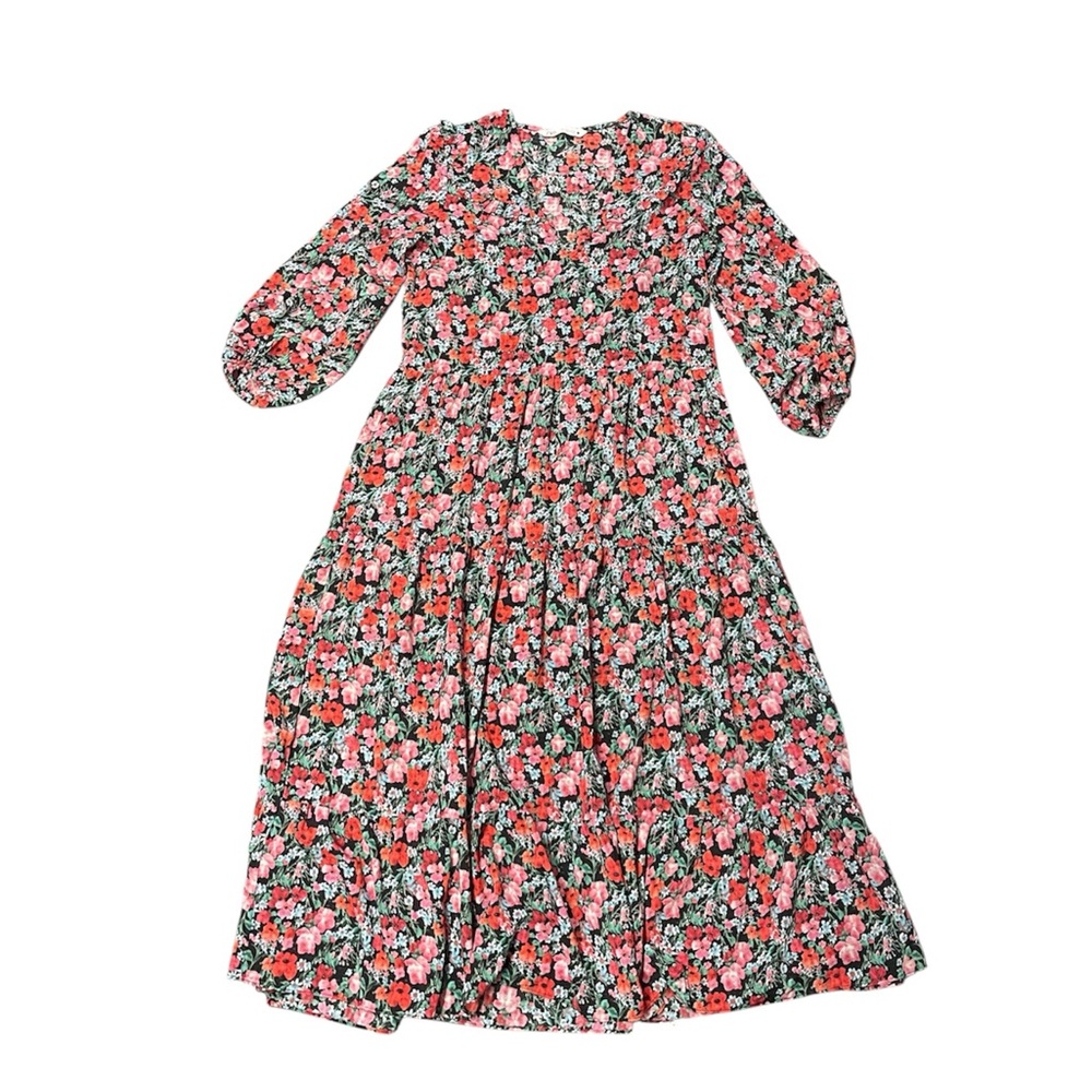 Zara Rosie floral midi dress